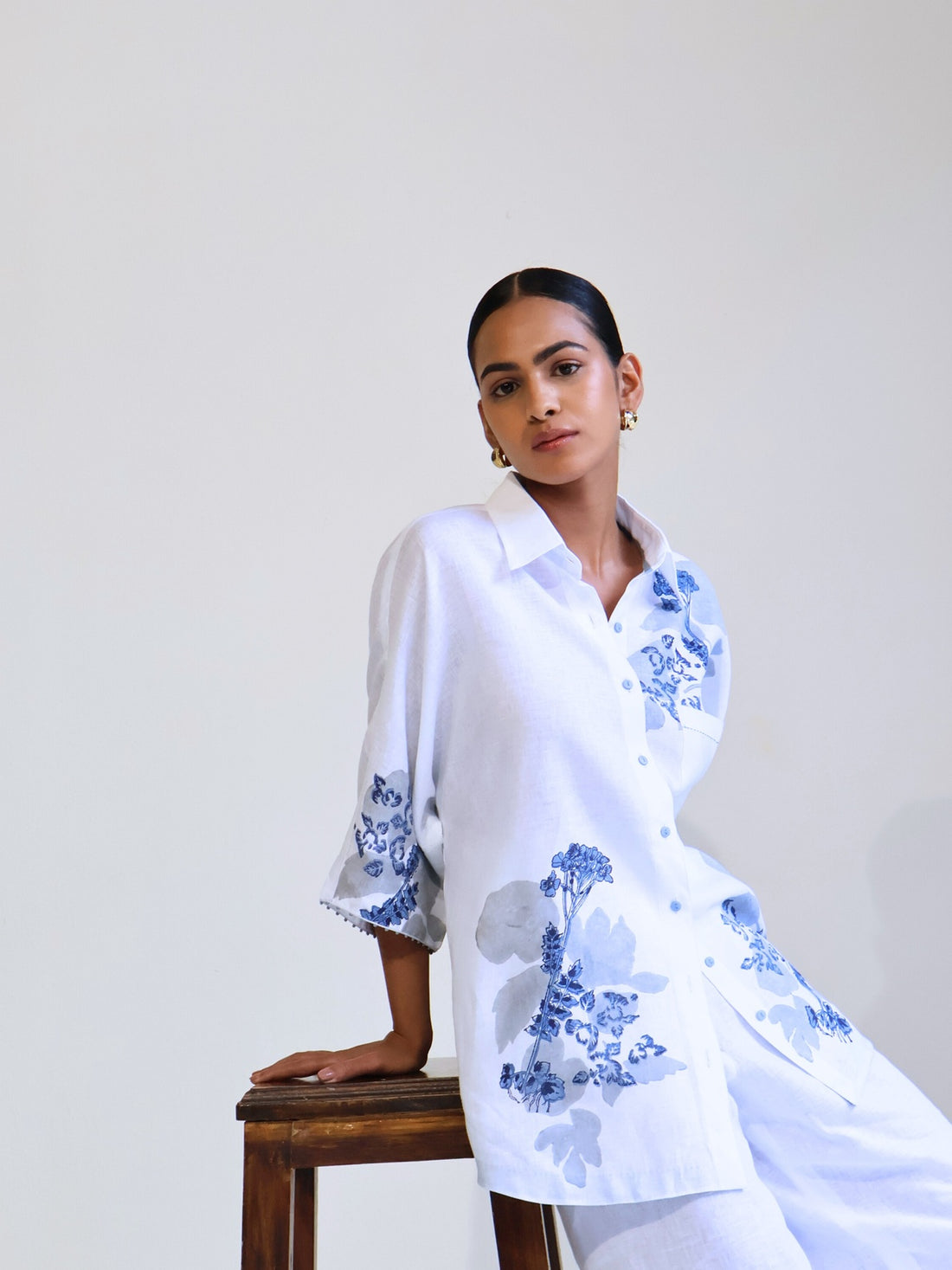 BLOCK PRINT SHIRT