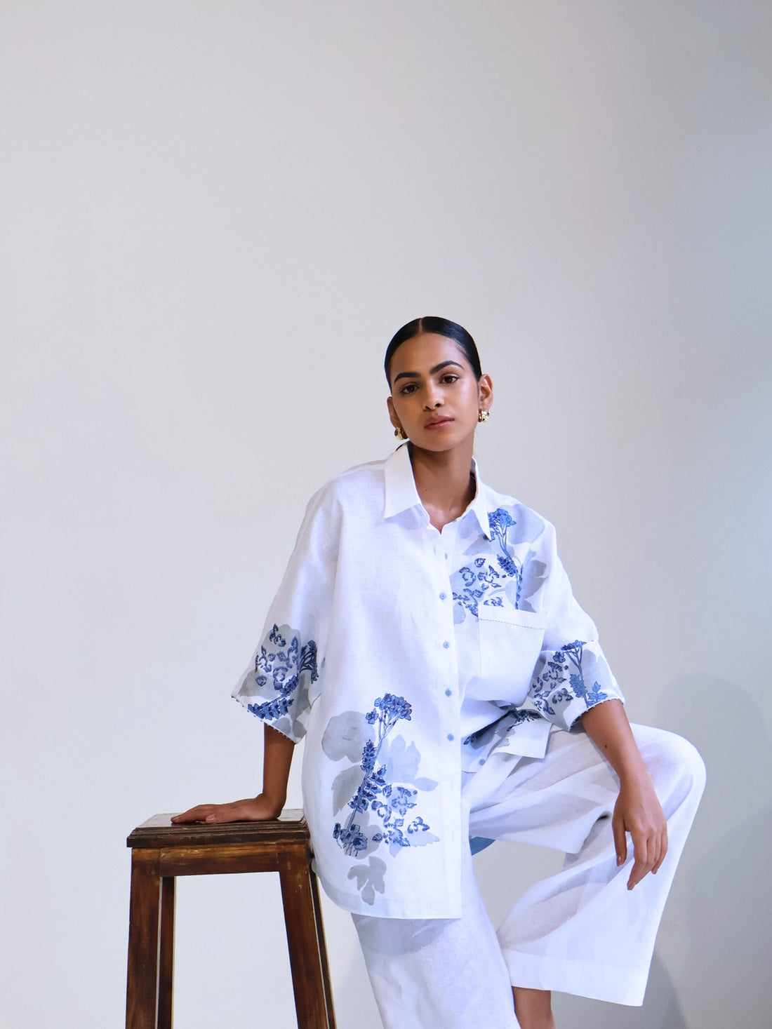 BLOCK PRINT SHIRT