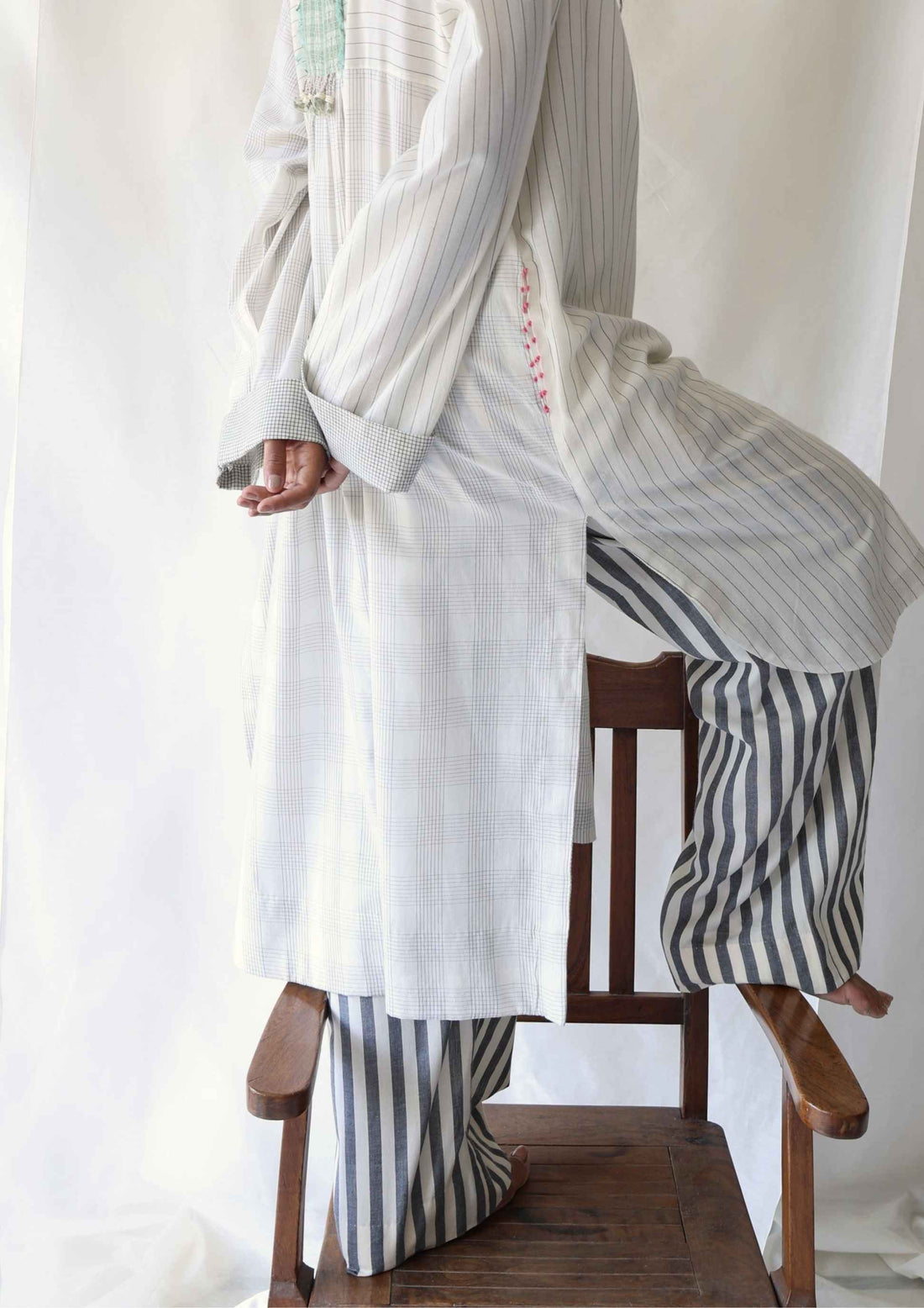 MUZAHIR- LONG TUNIC