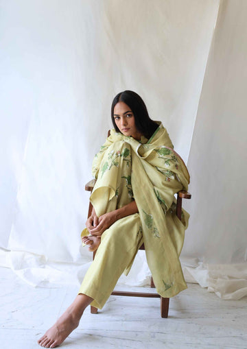SANAT- KASHMIRI BLOCK KURTA SET