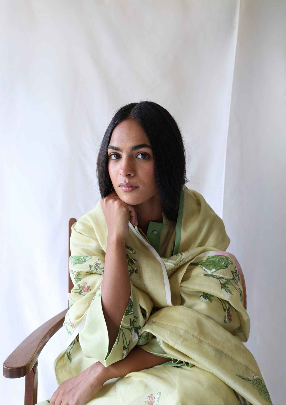 SANAT- KASHMIRI BLOCK KURTA SET