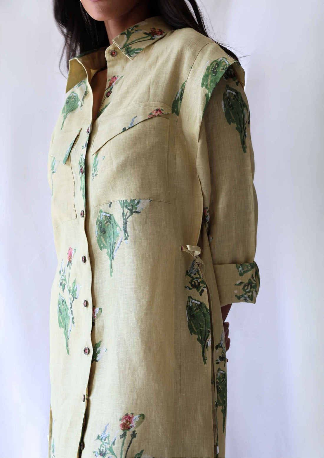 ENIL- BLOCK SHIRT DRESS
