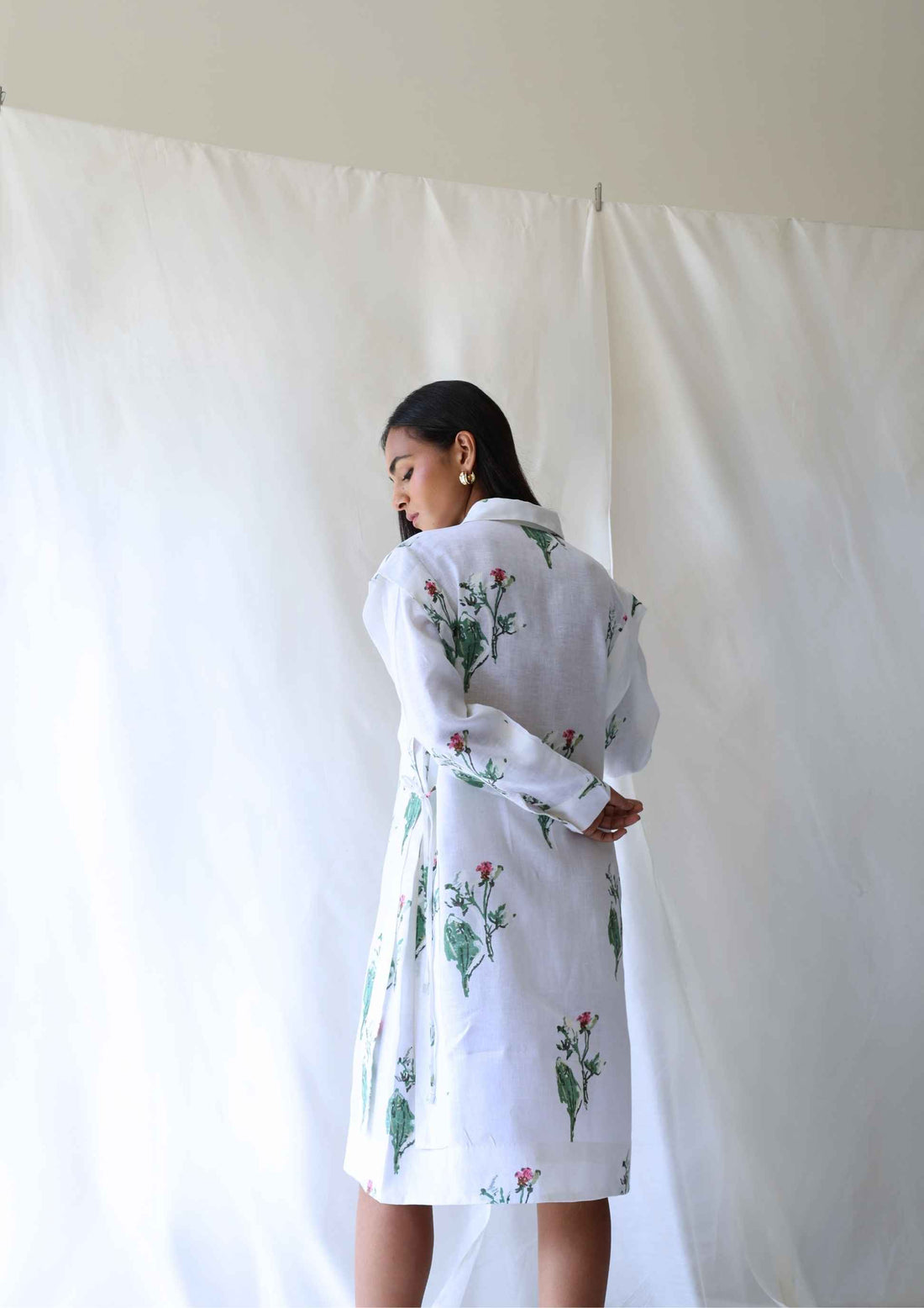 ENIL- BLOCK SHIRT DRESS