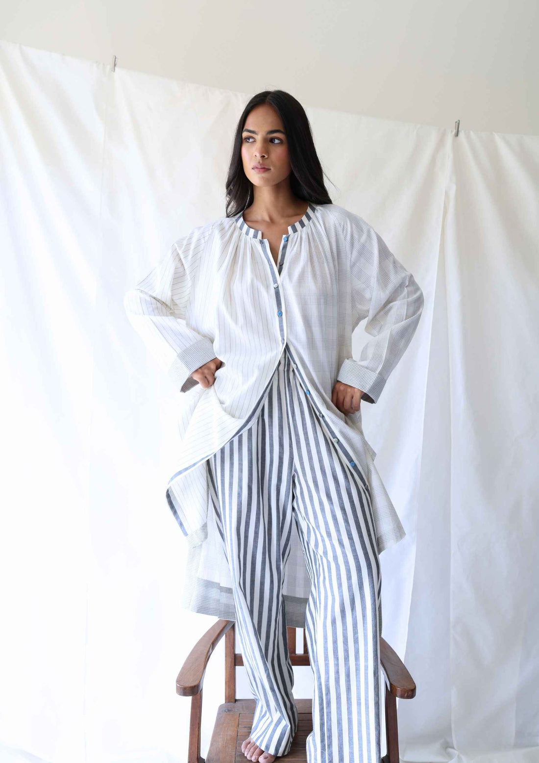 STRIPE TROUSERS