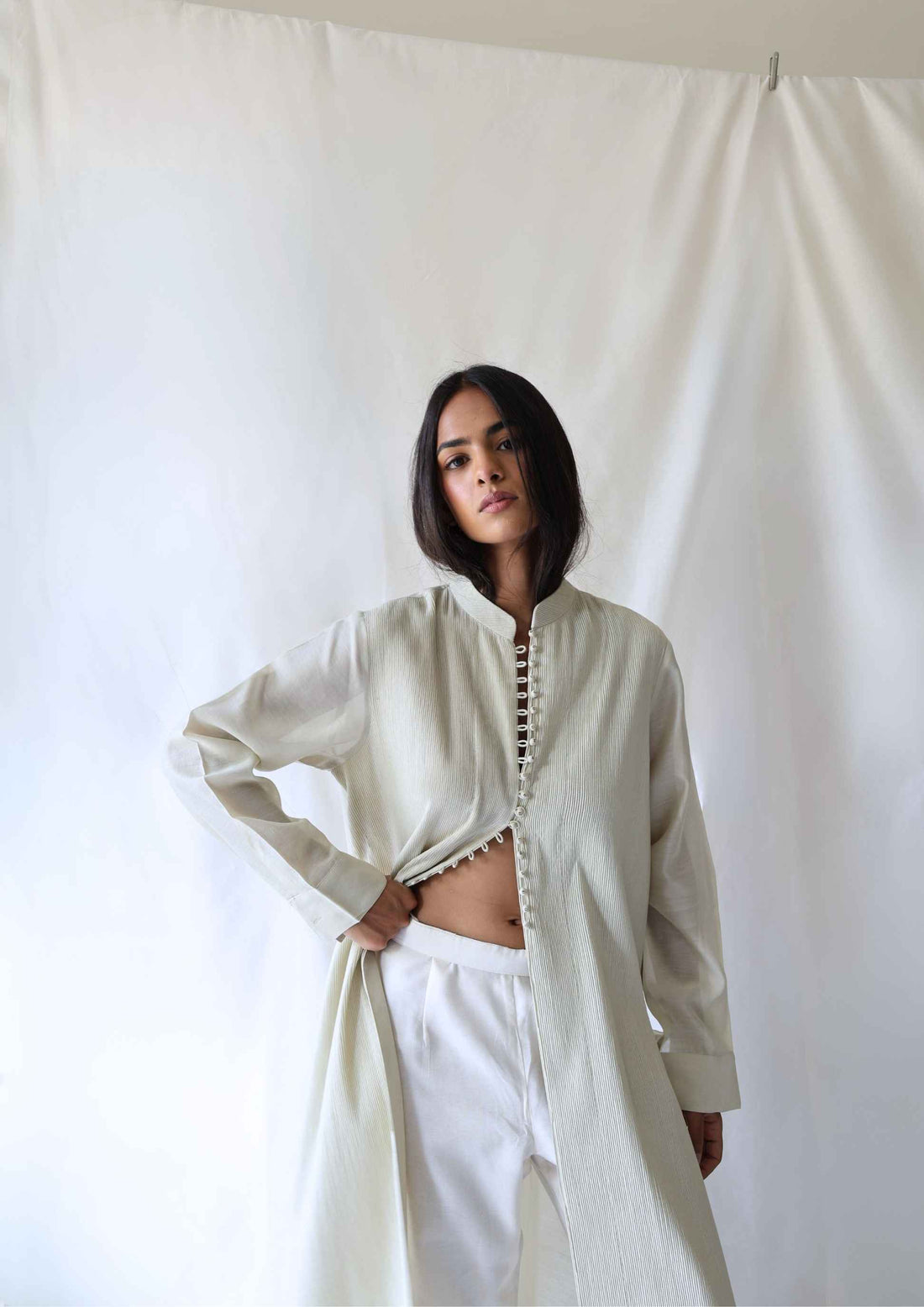 NAEEM- PINTAK FLOW KURTA