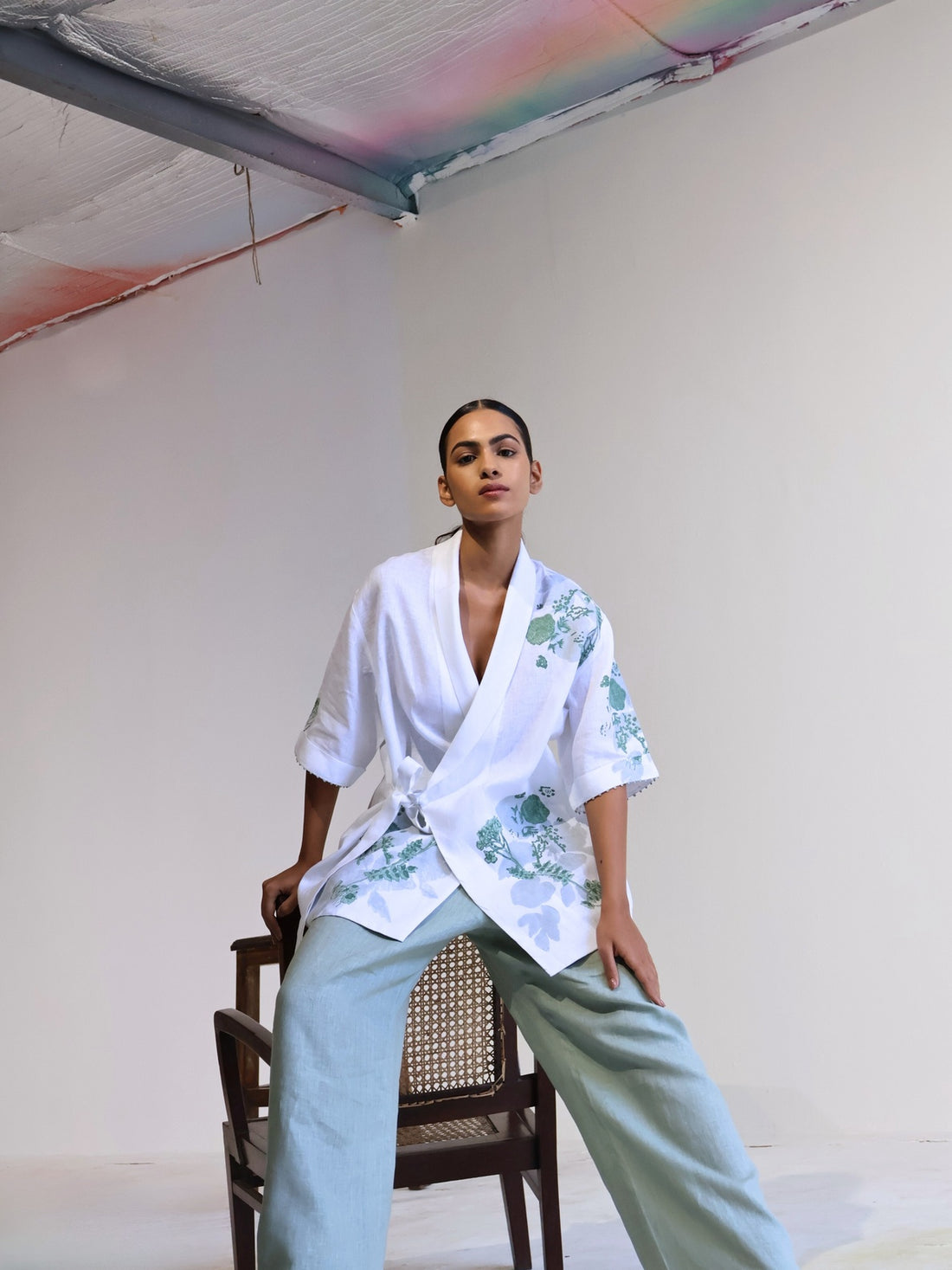 ANGRAKHA BLOCK PRINT SHIRT