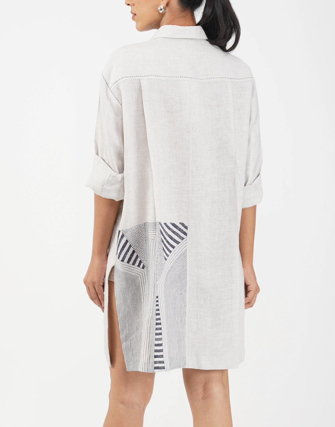 KANTHA SHIRT DRESS