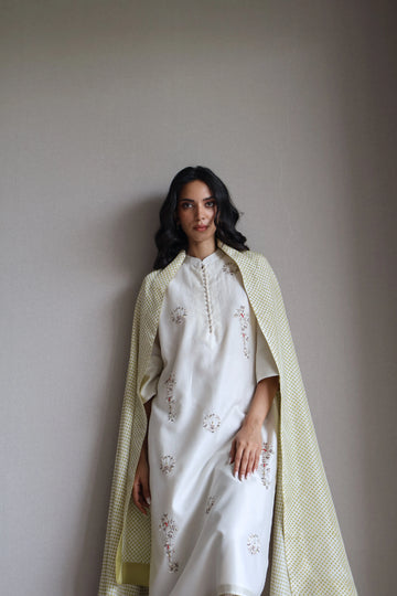 FLORAL VINE KURTA SET
