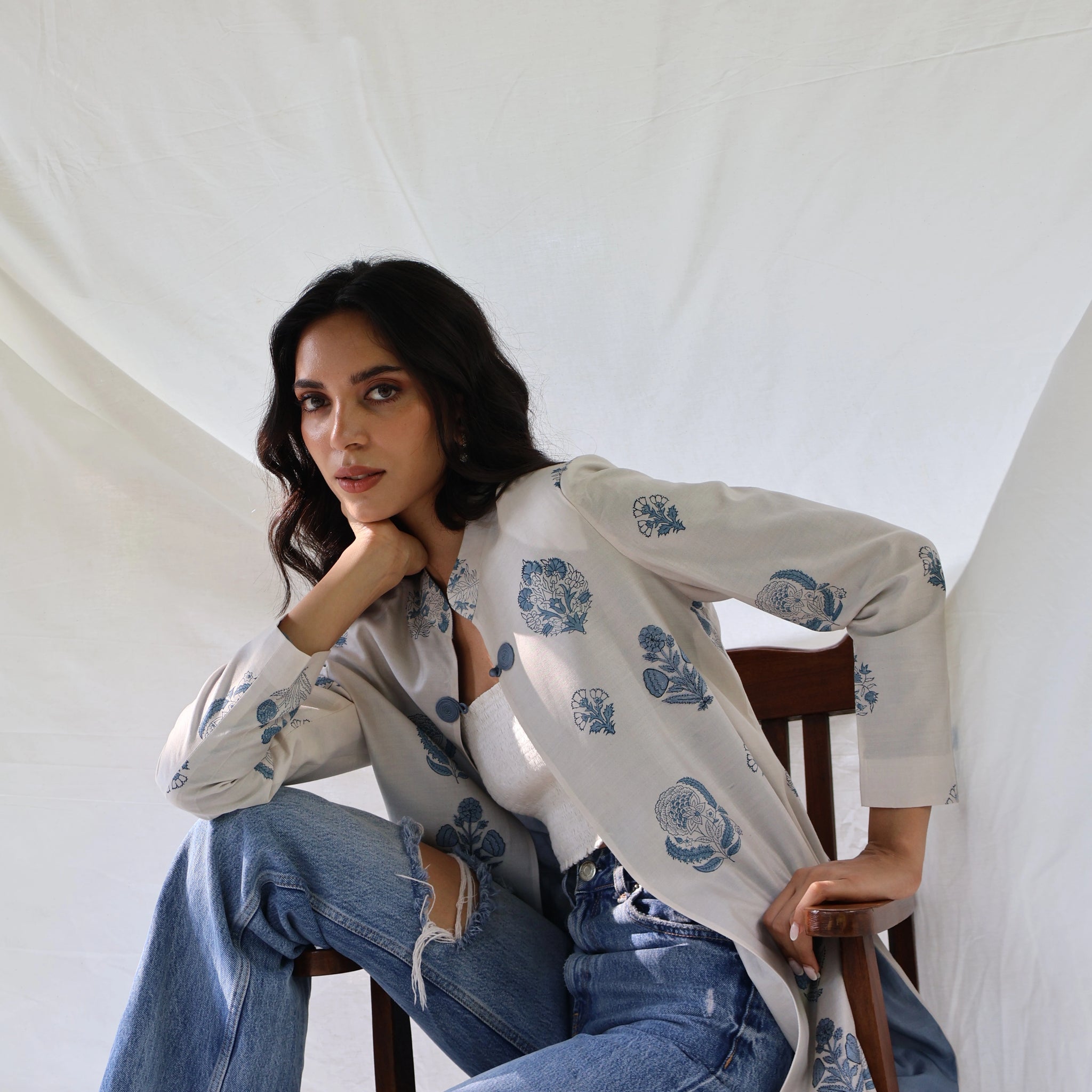 BLOCK PRINT JACKET