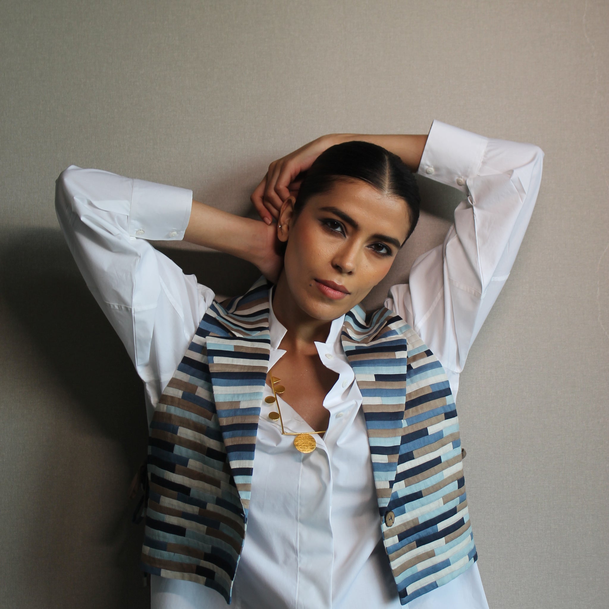 MULTI COLOURED WAIST COAT