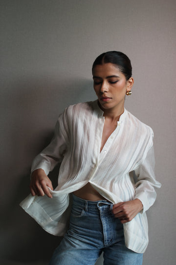 BACK OPEN PINTAK SHIRT